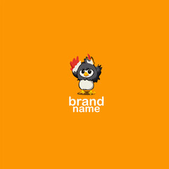 cartoon chicken logo
