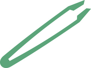 hair threader icon green transparent 