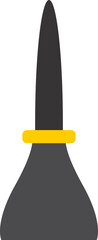 nail polish bottle icon vector 