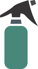 spray bottle icon vector transparent 