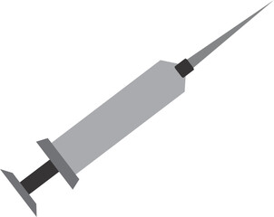 syringe isolated icon vector transparent 