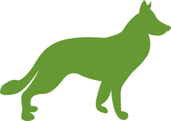 fox image icon green transparent vector
