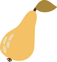 Hand-drawn pear.