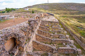 Ruinas romanas de Valeria, Cuenca, Espa&ntilde;a