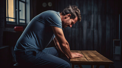 Scoliosis and arthritis pain. Medical Symptoms Healthcare and Desease Concept.