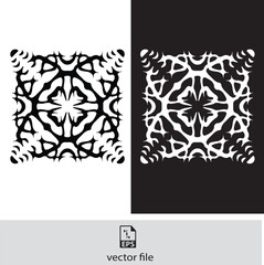 Seamless mandala islamic pattern. vintage elements