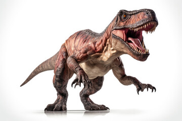 Obraz na płótnie Canvas T-Rex dinosaur isolated on a white background