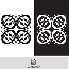 Seamless mandala islamic pattern. vintage elements