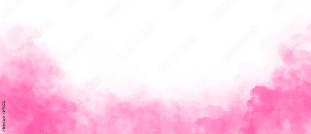 Wall mural pink clouds. clouds with transparent background of pink color. bottomless clouds. clouds png. cloud 