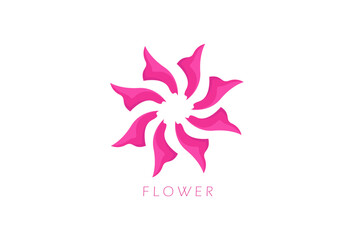Simple And Minimalist Flower Logo Design Inspiration