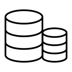 Outline Database icon