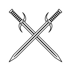icon of two crossed swords
