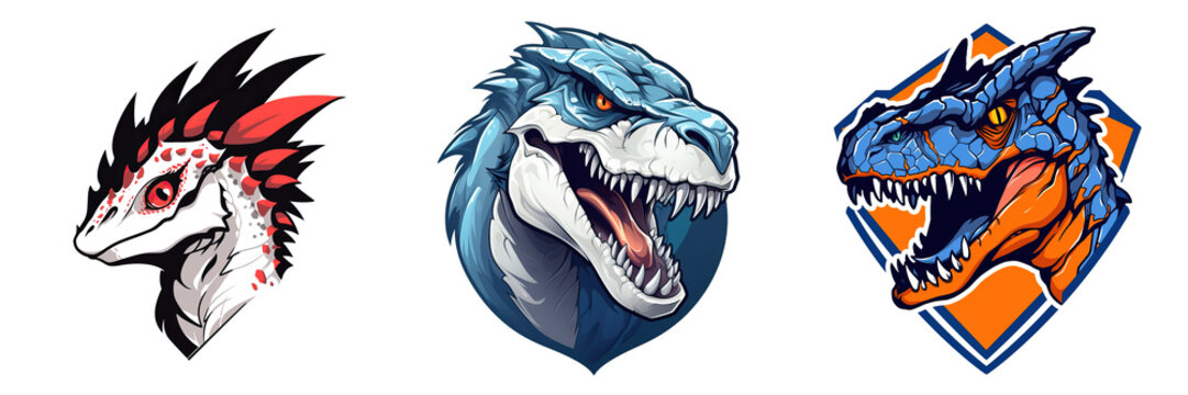 Dinosaur Logo 2D