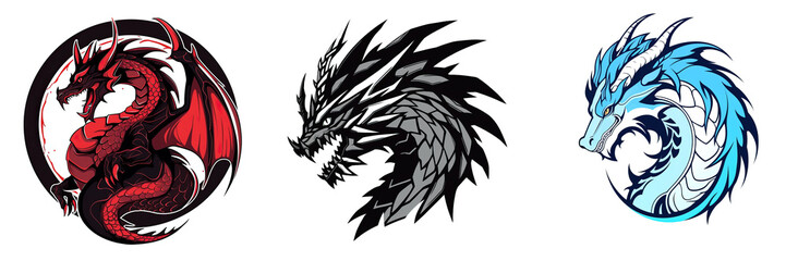 Dragon Logo 2D
