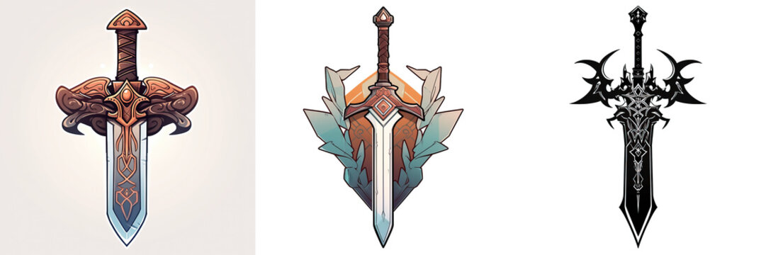 Sword Logo 2D