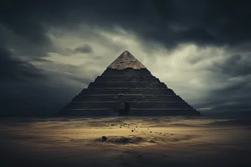 Foto op Canvas Pyramids © Seegraphie