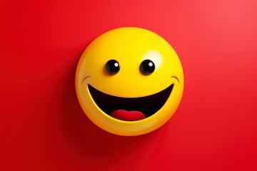 smile emoji character, generative ai