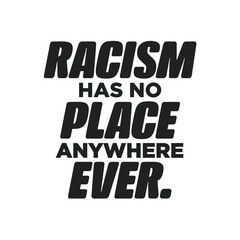 Obraz premium Racism, End Racism, Racism Text, Racism Poster, Vector Illustration Background