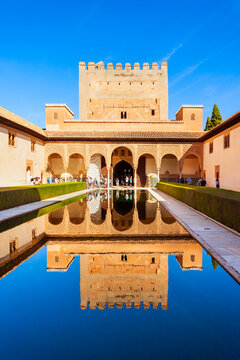 Court of the Myrtles, Comares Palace, Alhambra Fortress