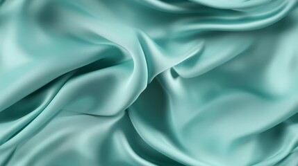 Obraz premium Waves of aquamarine beauty. Silky and smooth. A designer's dream.