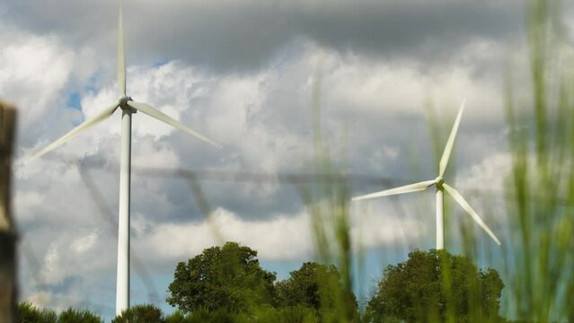 Climate change and renewable energy with wind turbines sinning