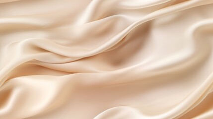 Dive into beige dreams. Waves of satin luxury. Perfect for festive occasions. A touch of beauty.