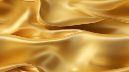 Golden beauty in every fold. Waves of satin luxury. Perfect for festive designs. A touch of class.