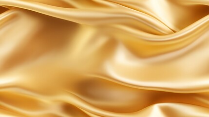 Fototapeta premium Waves of golden allure. Silky smooth and shimmering. A designer's delight. Celebrate with style.