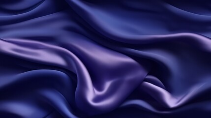 Fototapeta premium Waves of indigo wonder. Silky smooth and deep. A touch of the cosmos in designs. Embrace the elegance.