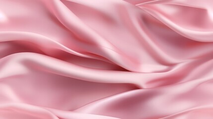 Pink satin beauty. Lustrous waves. Perfect for masterpieces. A touch of romance.