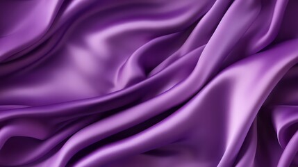 Fototapeta premium Purple elegance. Soft wavy and shimmering. A touch of luxury. Ideal for opulent projects.