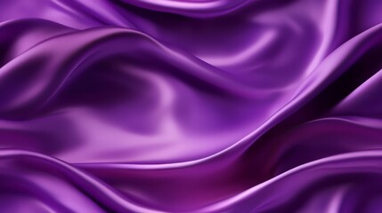 Fototapeta premium Waves of purple elegance. Silky smooth. A designer's delight. Embrace the luxury.