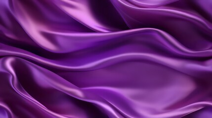 Waves of purple luxury. Silky smooth satin. Perfect for grand celebrations. A touch of noble sophistication.