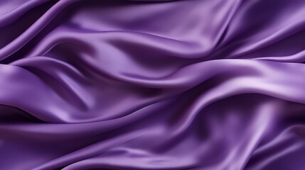 Fototapeta premium Waves of purple allure. Silky smooth and deep. A designer's royal treasure. Perfect for premium designs.