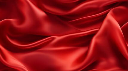 Waves of red elegance. Silky smooth. A designer's delight. Embrace the luxury.