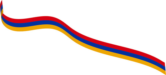 Armenia Waving Flag Ribbon