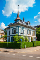 Local style building in Bern, Switzerland