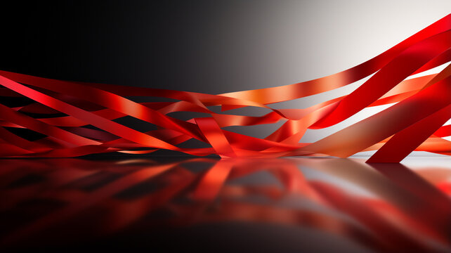 World AIDS day. serious and dangerous disease, medicine, doctors, red ribbon, Acquired Immunodeficiency Syndrome, HIV, banner, background, poster, cpoyspace.