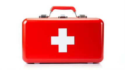 Obraz premium a red first aid kit