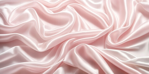 Obraz premium pink silk fabric background texture