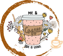 illustration of a cup of coffee