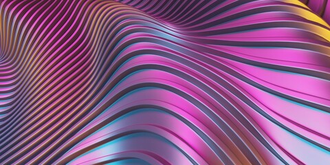 Background design with wavy stripes lines