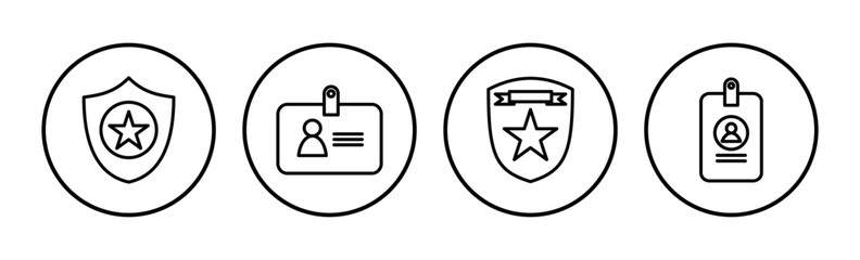 Badge icon vector. badge label icon. Stamp Icon Vector