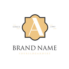 Luxury letter logo