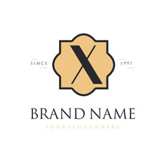 Luxury letter logo