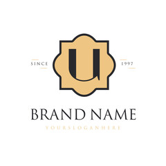 Luxury letter logo