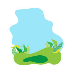 illustration of a cucumber