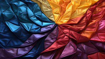 colorful quilted pattern