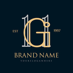 Obraz premium Letter logo