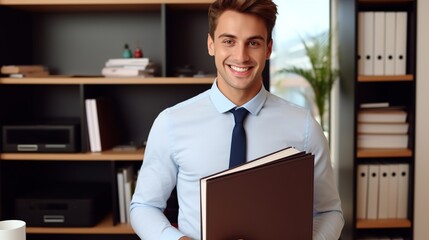 professional person in office